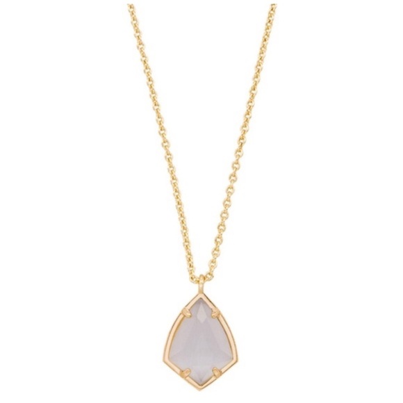 KENDRA SCOTT • Gold Cory Cat’s Eye Necklace - Picture 1 of 4